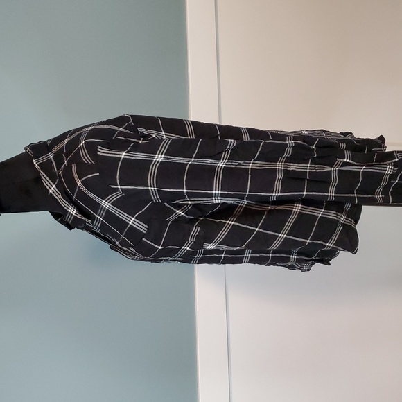 Lucky Brand Button Down Shirt Viscose Sz M - Picture 3 of 7